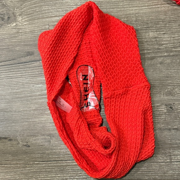 Red Textured Bikini Set - Picture 8 of 10